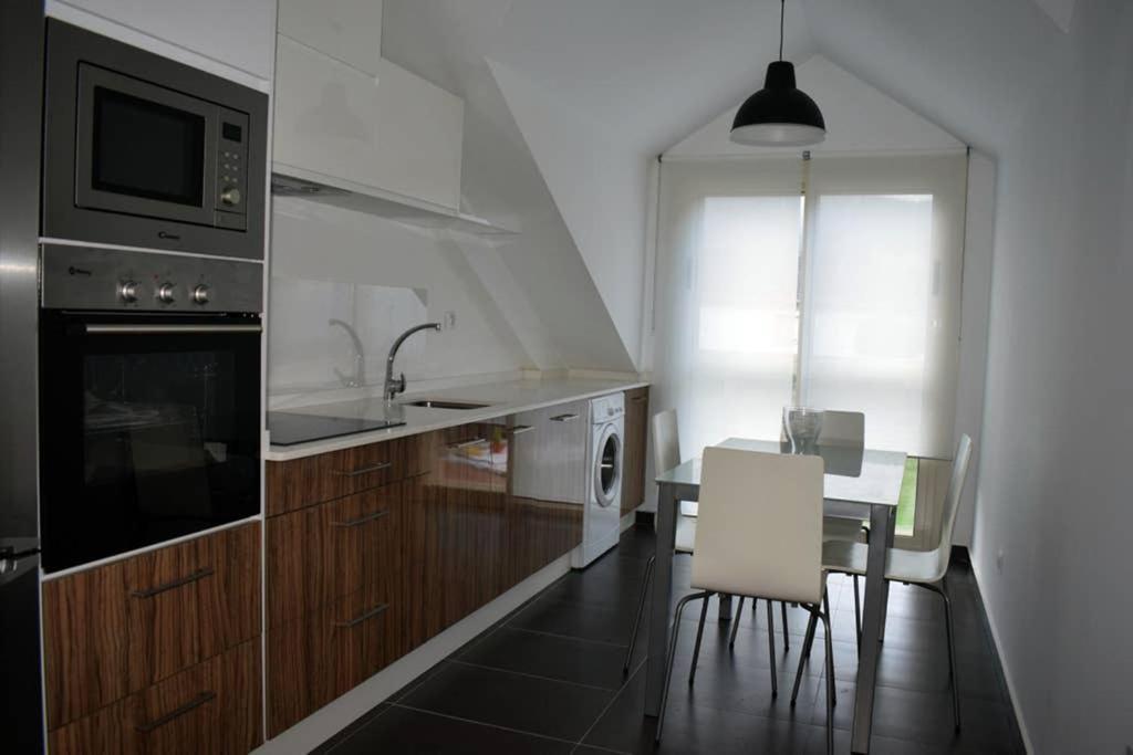 Apartamento Aldara A Escasos Metros De La Playa Samieira Ngoại thất bức ảnh